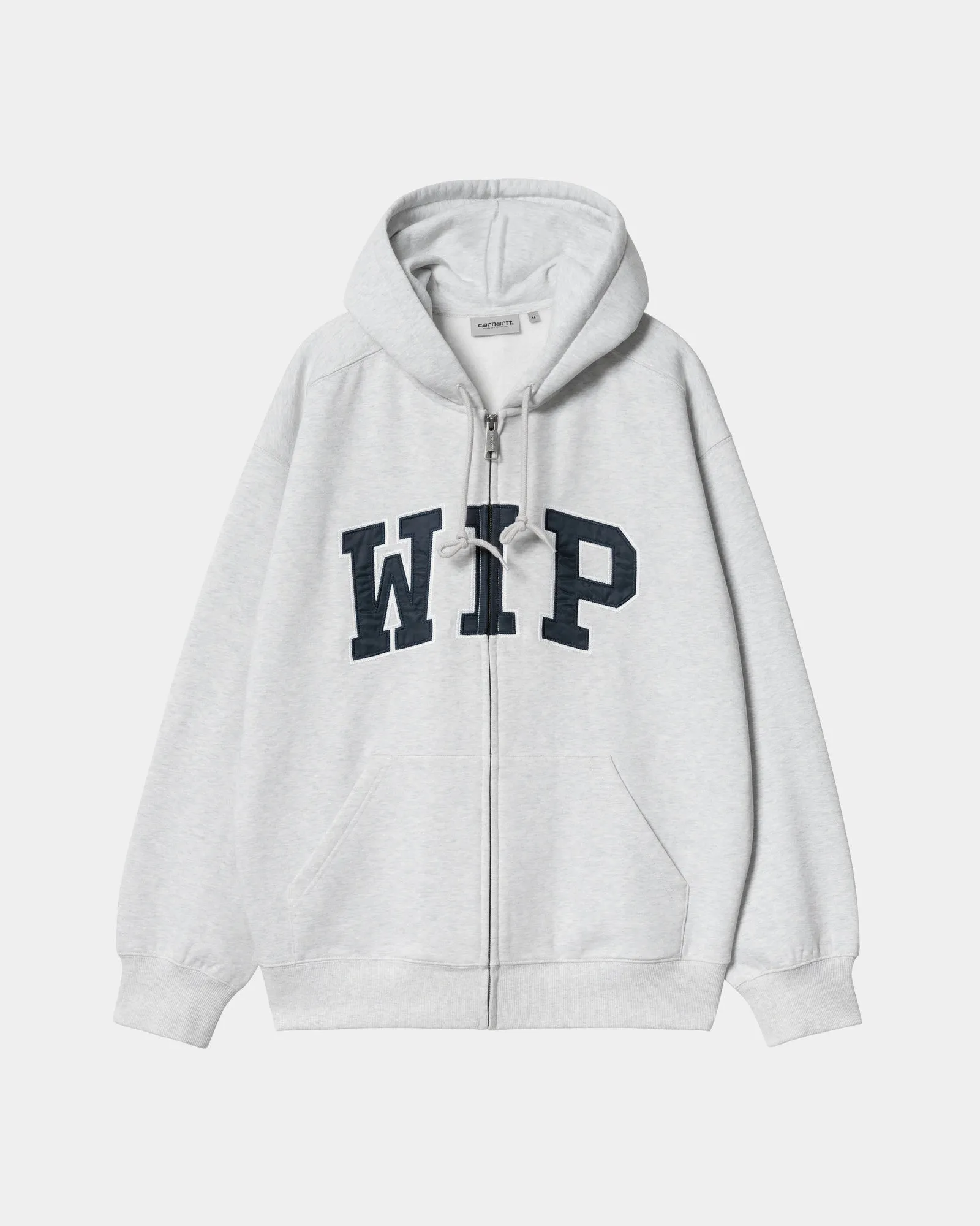 Hooded WIP Sweat Jacket | Ash Heather (stone washed) Carhartt WIP