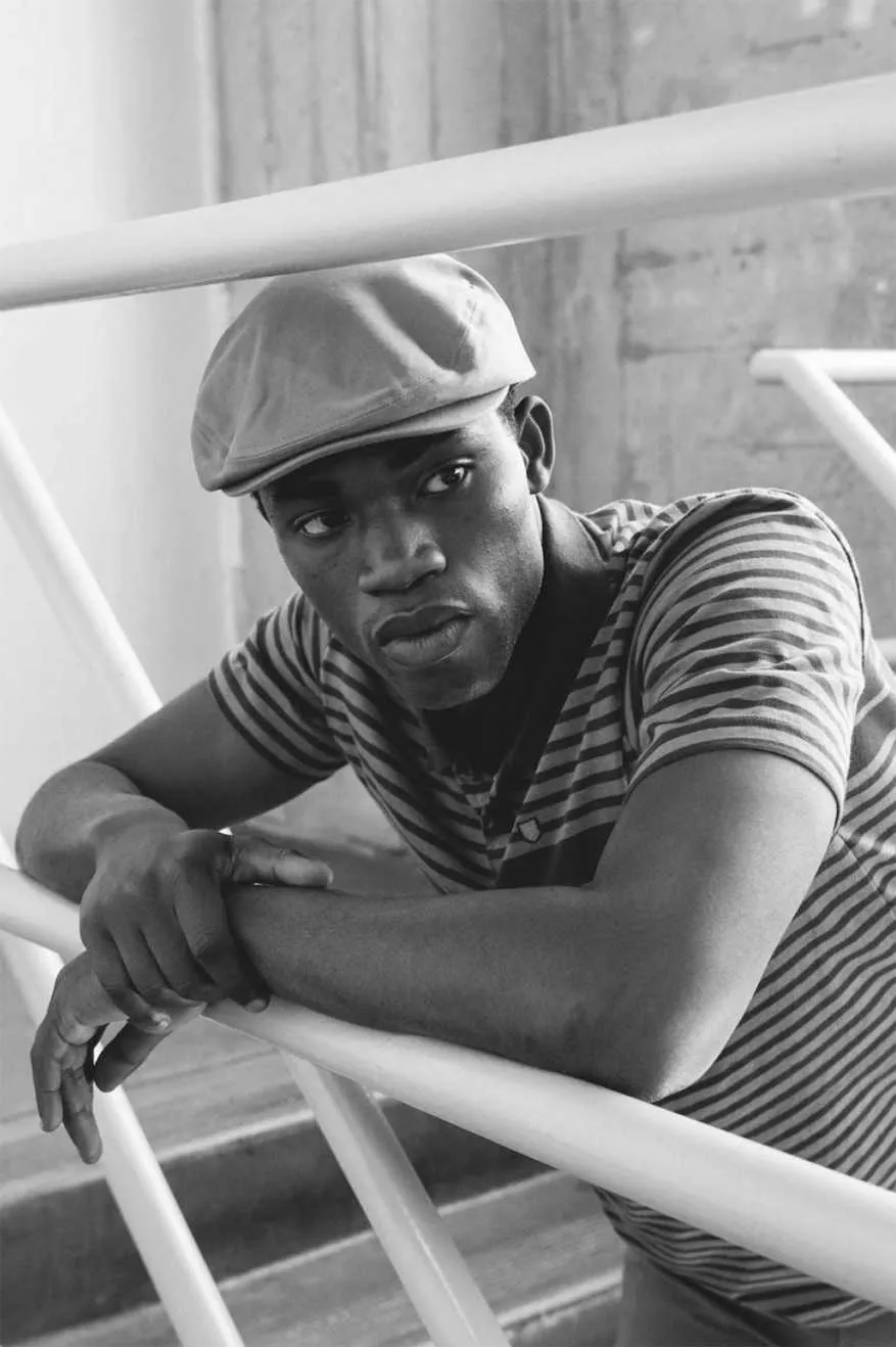 Hooligan Flat Cap - Black Brixton