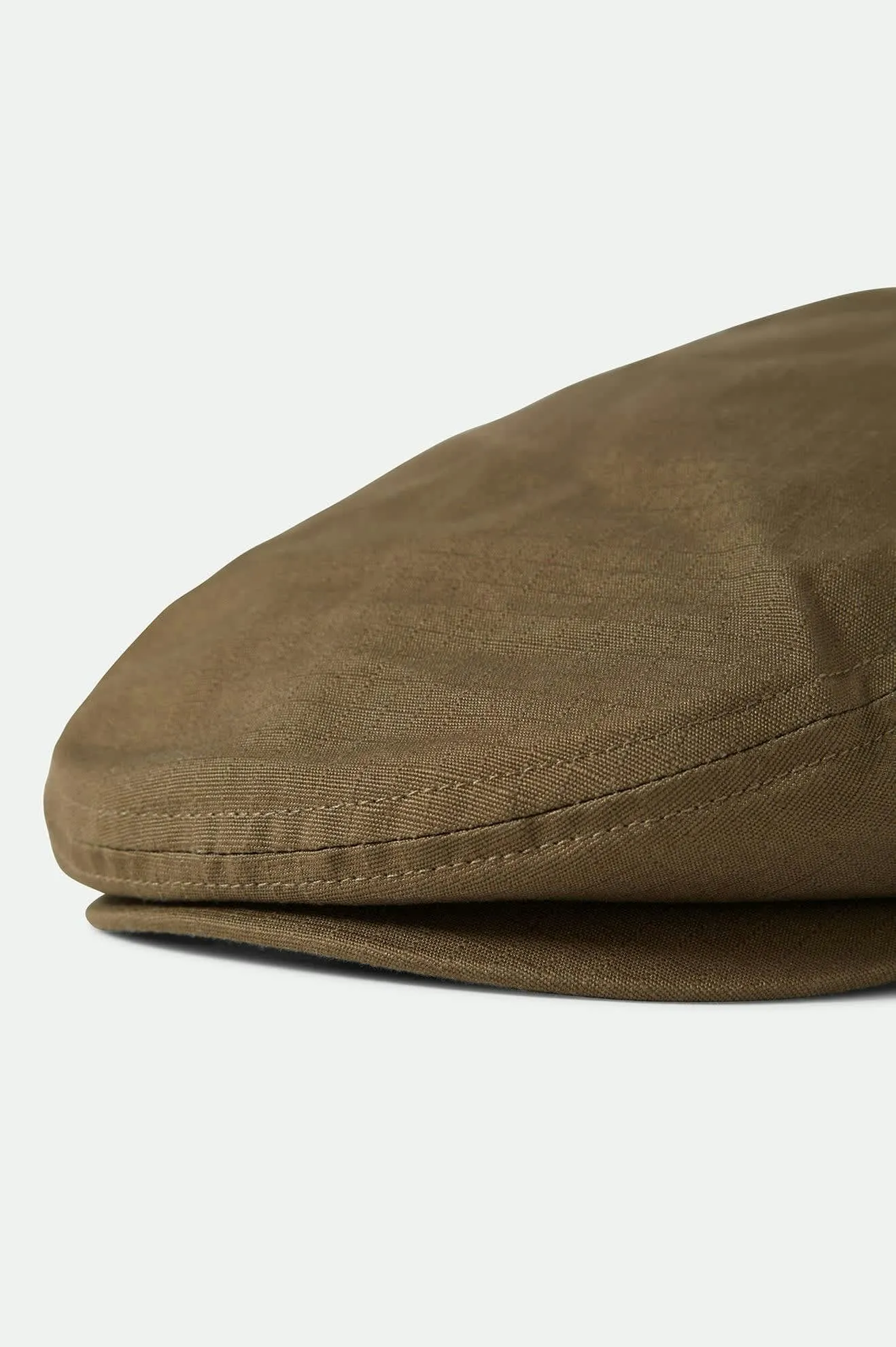 Hooligan Lightweight Flat Cap - Ivy Green Ripstop Brixton