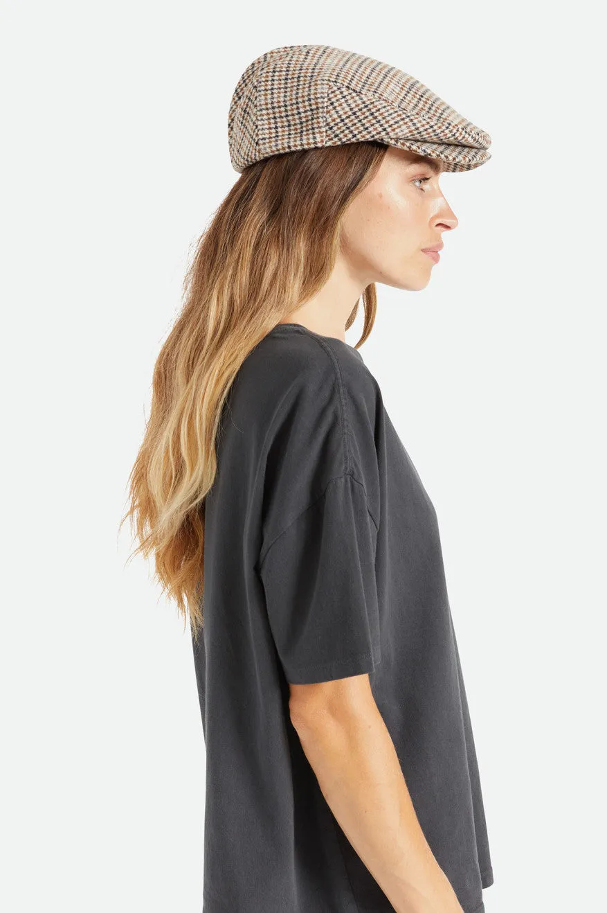 Hooligan Snap Cap - Off White/Desert Palm Brixton