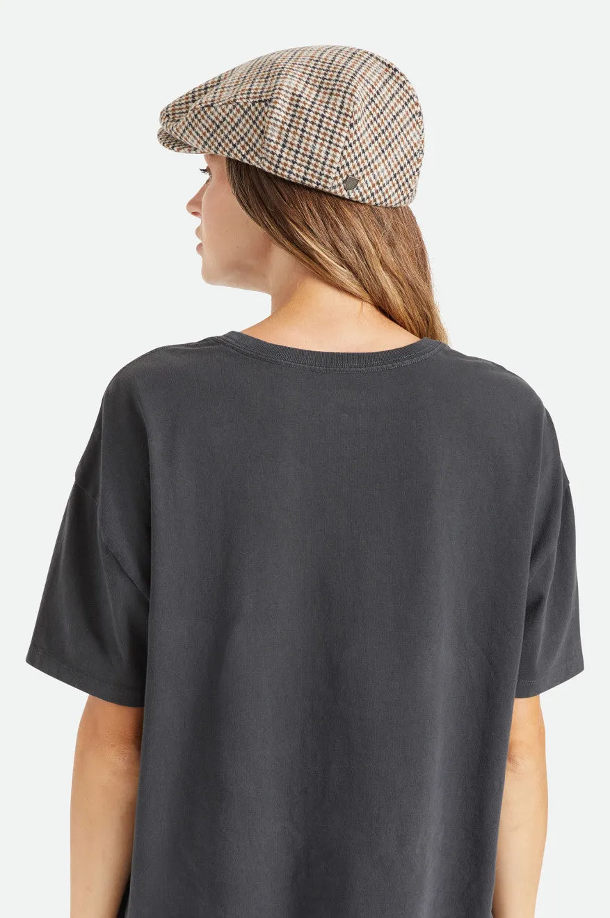 Hooligan Snap Cap - Off White/Desert Palm Brixton