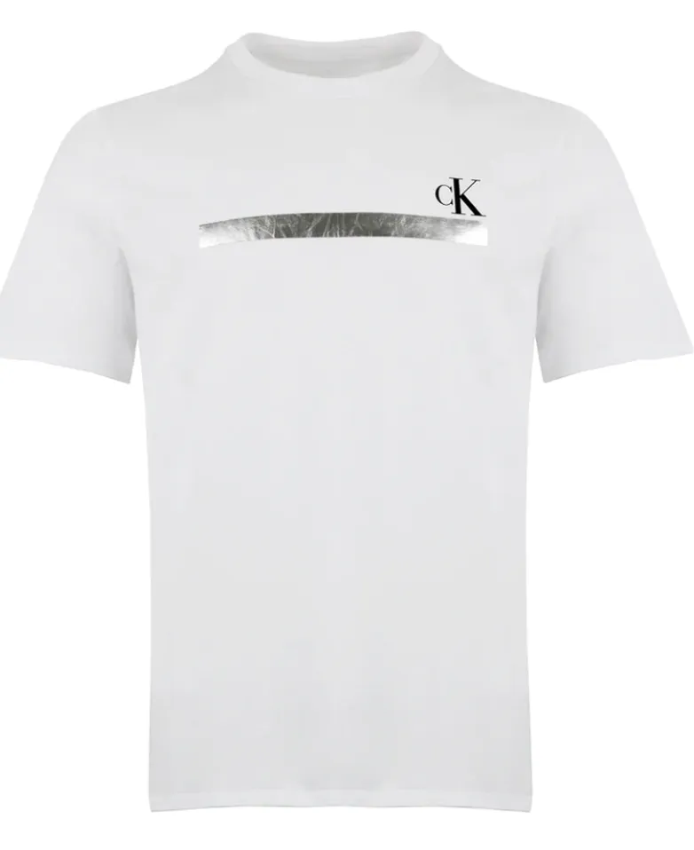 Horizontal Block Foil Tee