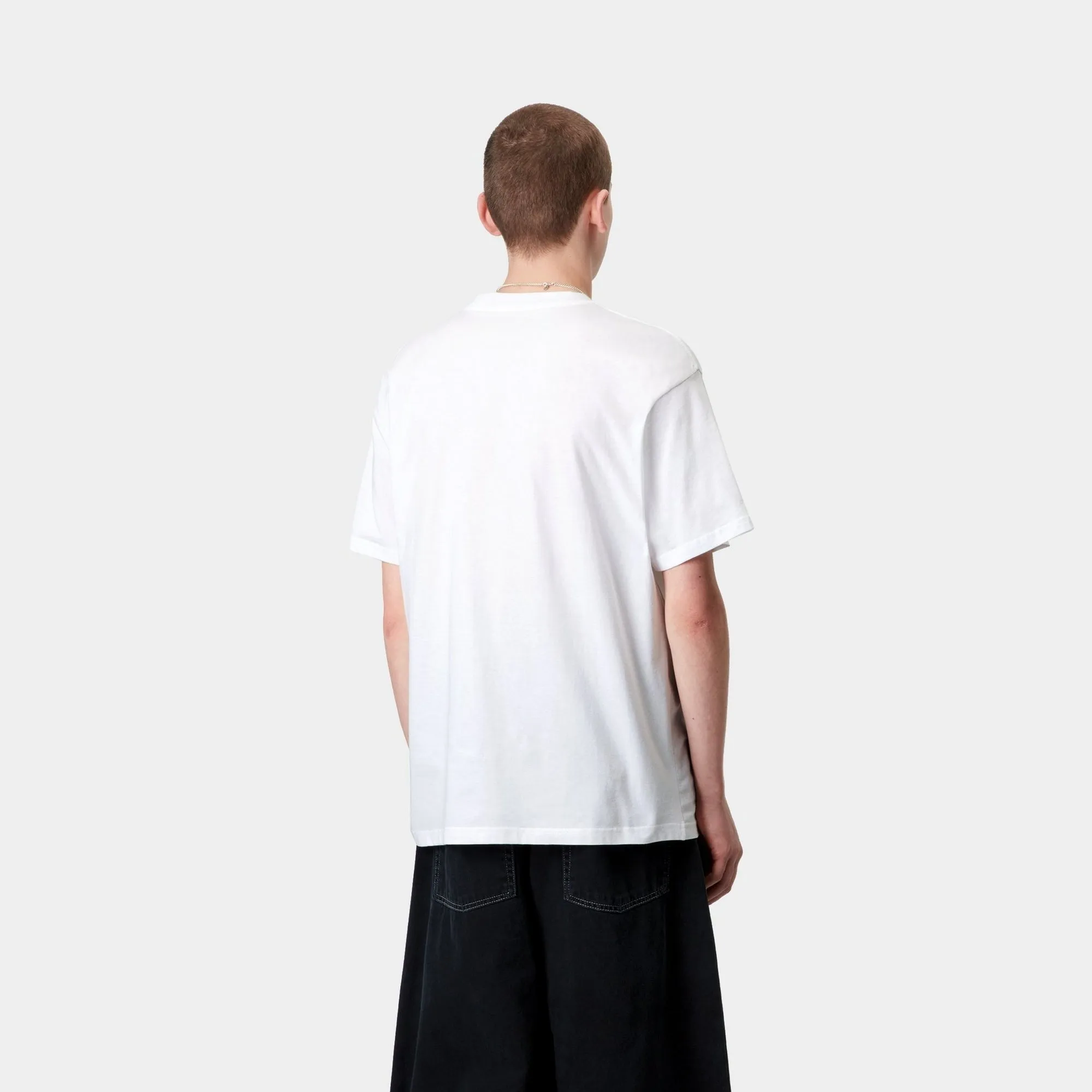 Hot Script T-Shirt | White Carhartt WIP