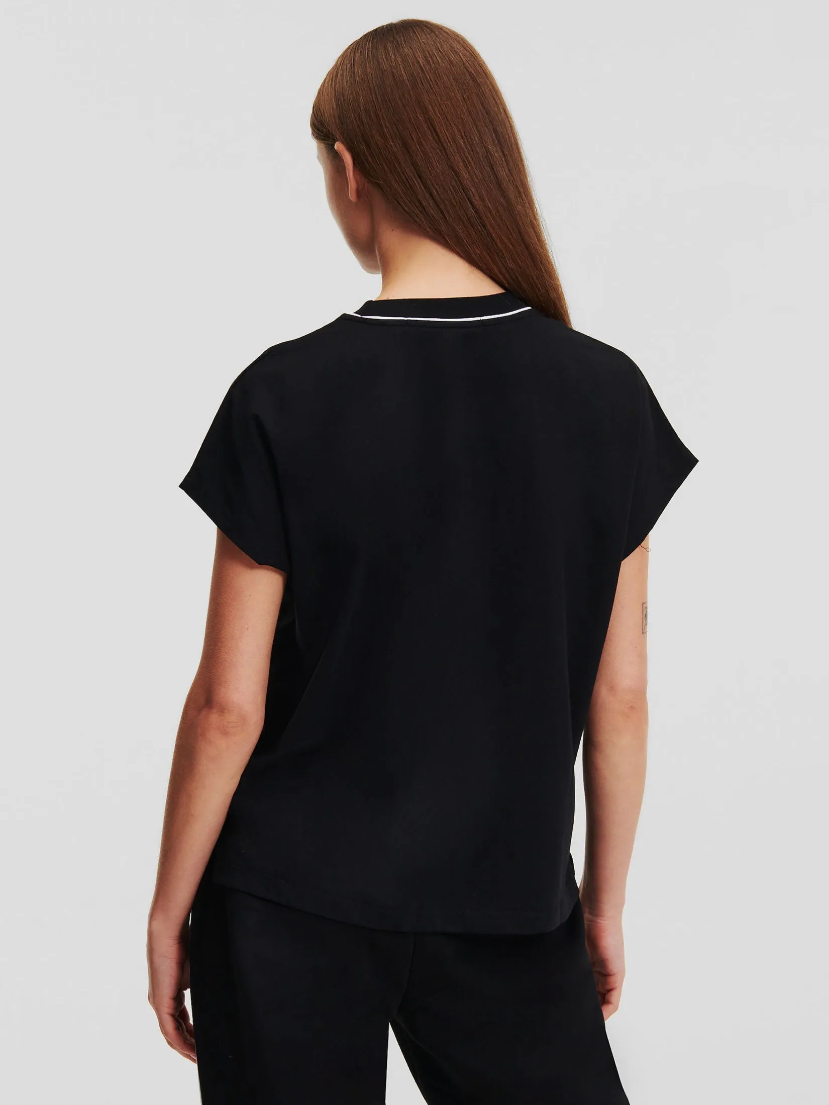 HOTEL KARL CAP SLEEVE T-SHIRT