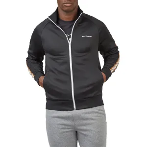 House Taped Track Jacket with Embroidered Logo