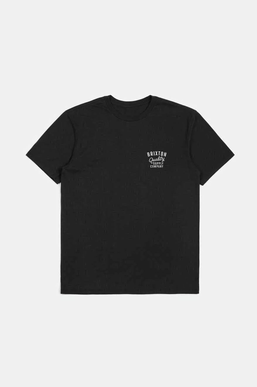 Hubal S/S Tailored T-Shirt - Black Brixton