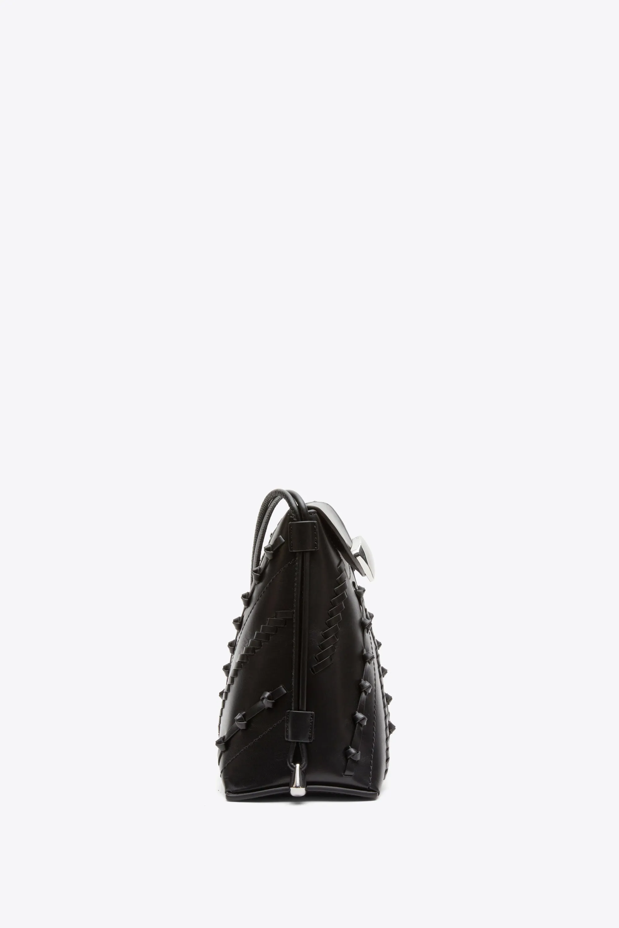 ID Petit Soft Shoulder Bag with Leather Craft