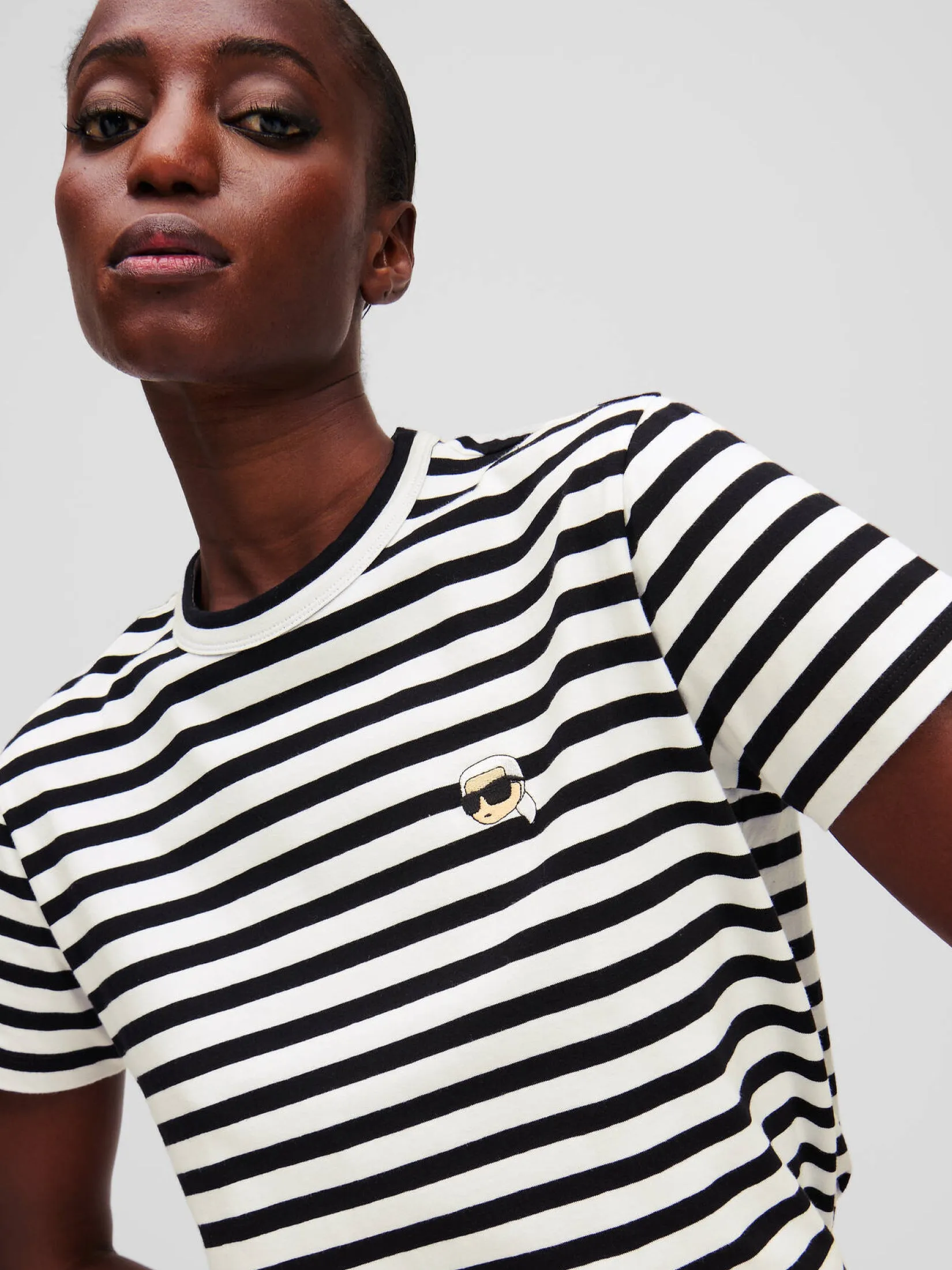 IKON STRIPE BOXY T-SHIRT