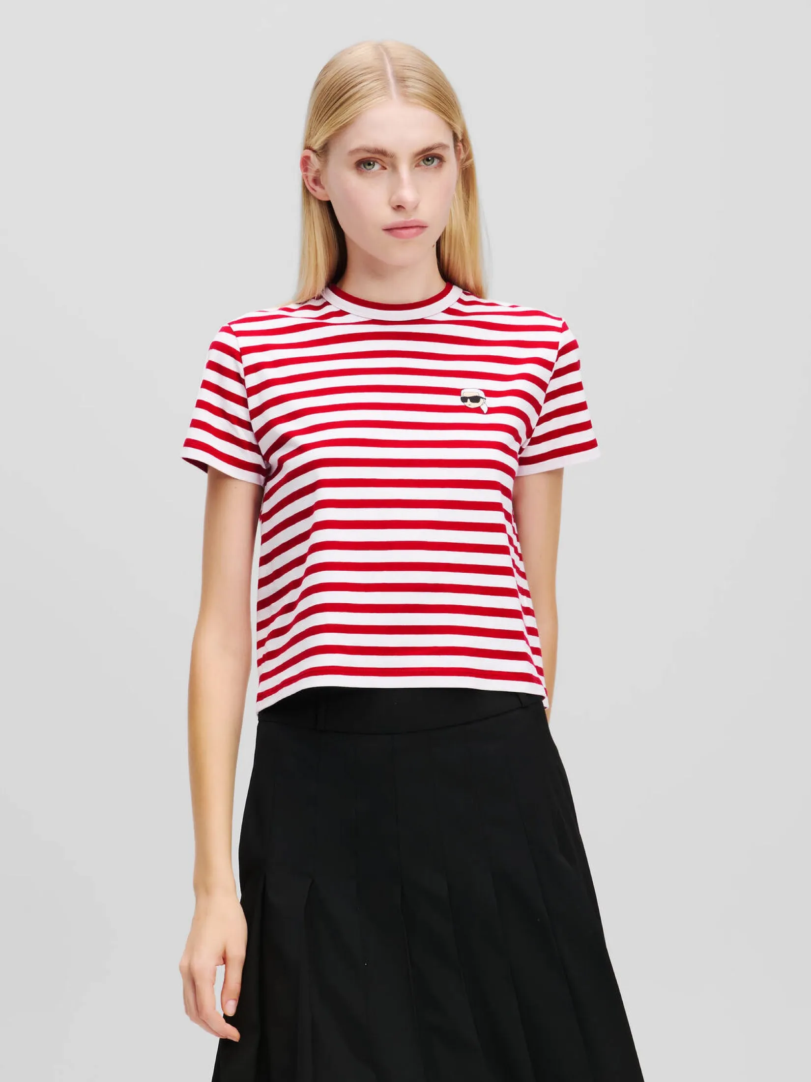 IKON STRIPE BOXY T-SHIRT