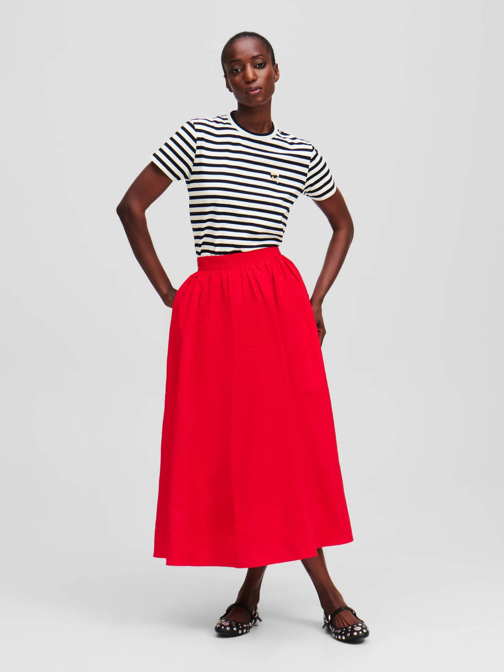 IKON STRIPE BOXY T-SHIRT