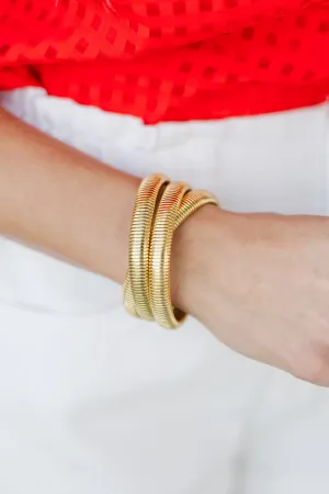 In Your Feelings Gold Bracelet