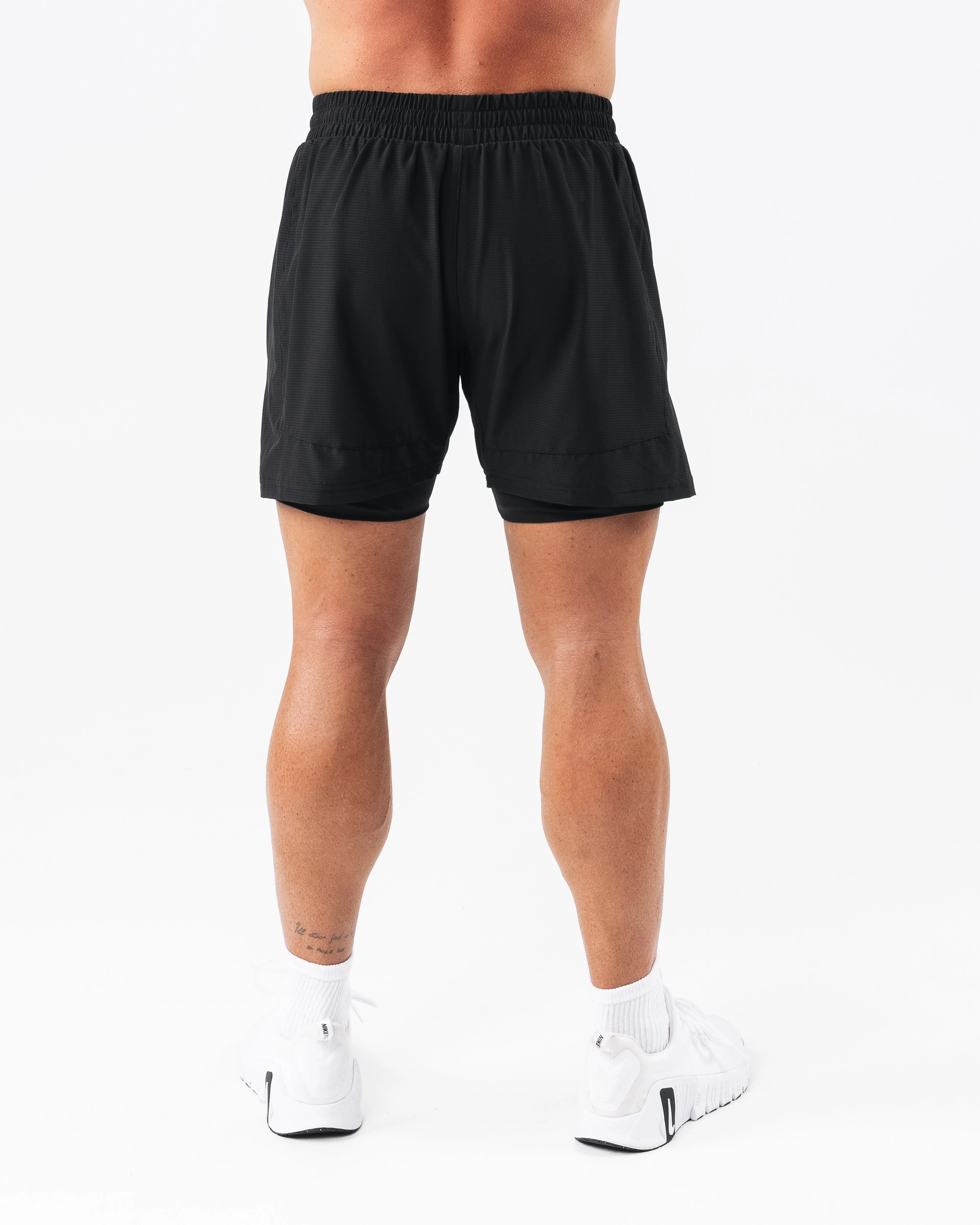 Infinity Short - Black Alphalete Athletics