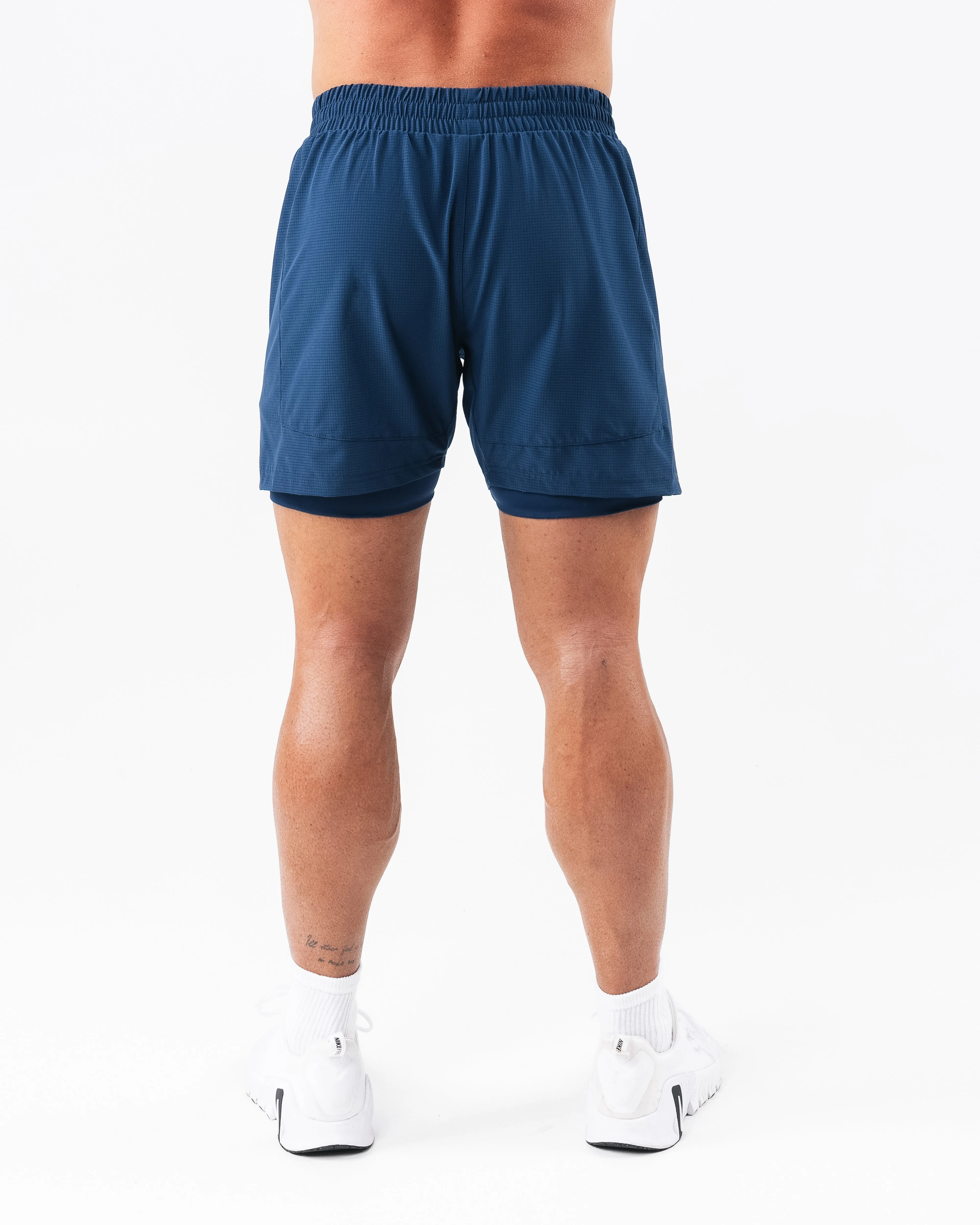 Infinity Short - Denim Alphalete Athletics