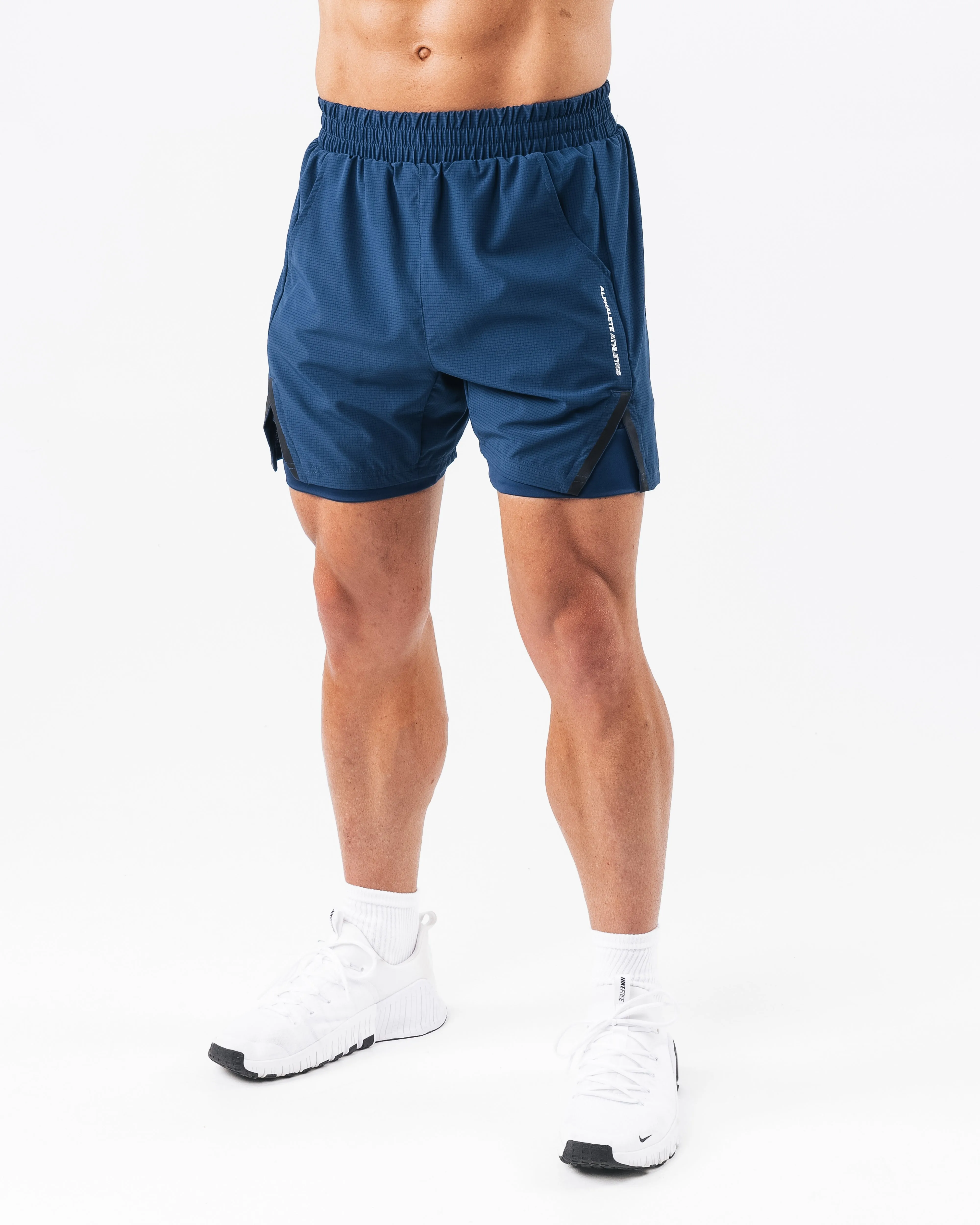 Infinity Short - Denim Alphalete Athletics