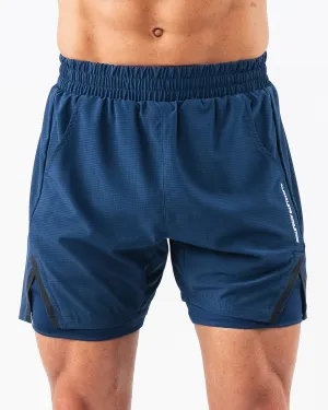 Infinity Short - Denim Alphalete Athletics