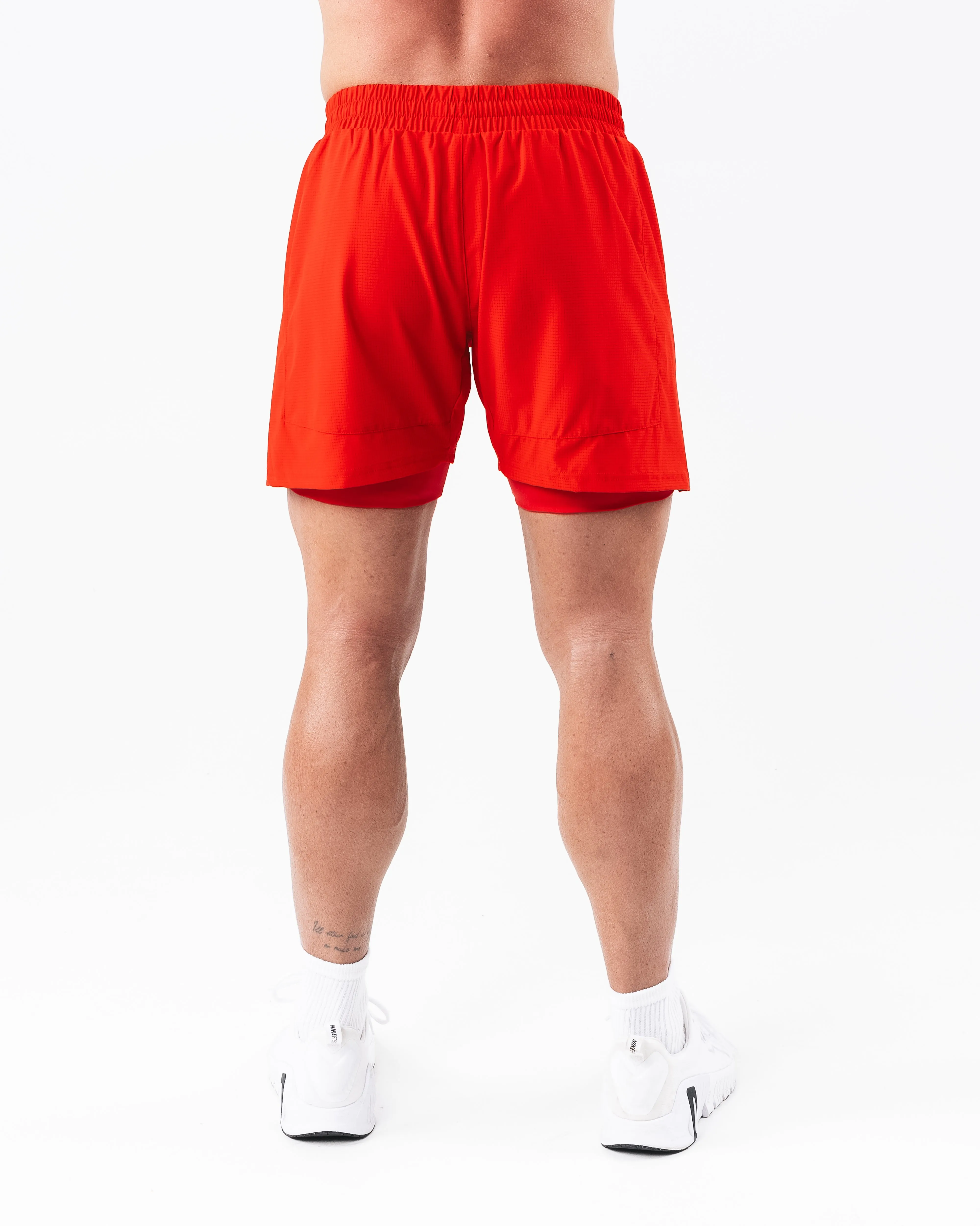Infinity Short - Formula Red Alphalete Athletics