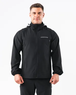 Infinity Tech Jacket - Black Alphalete Athletics