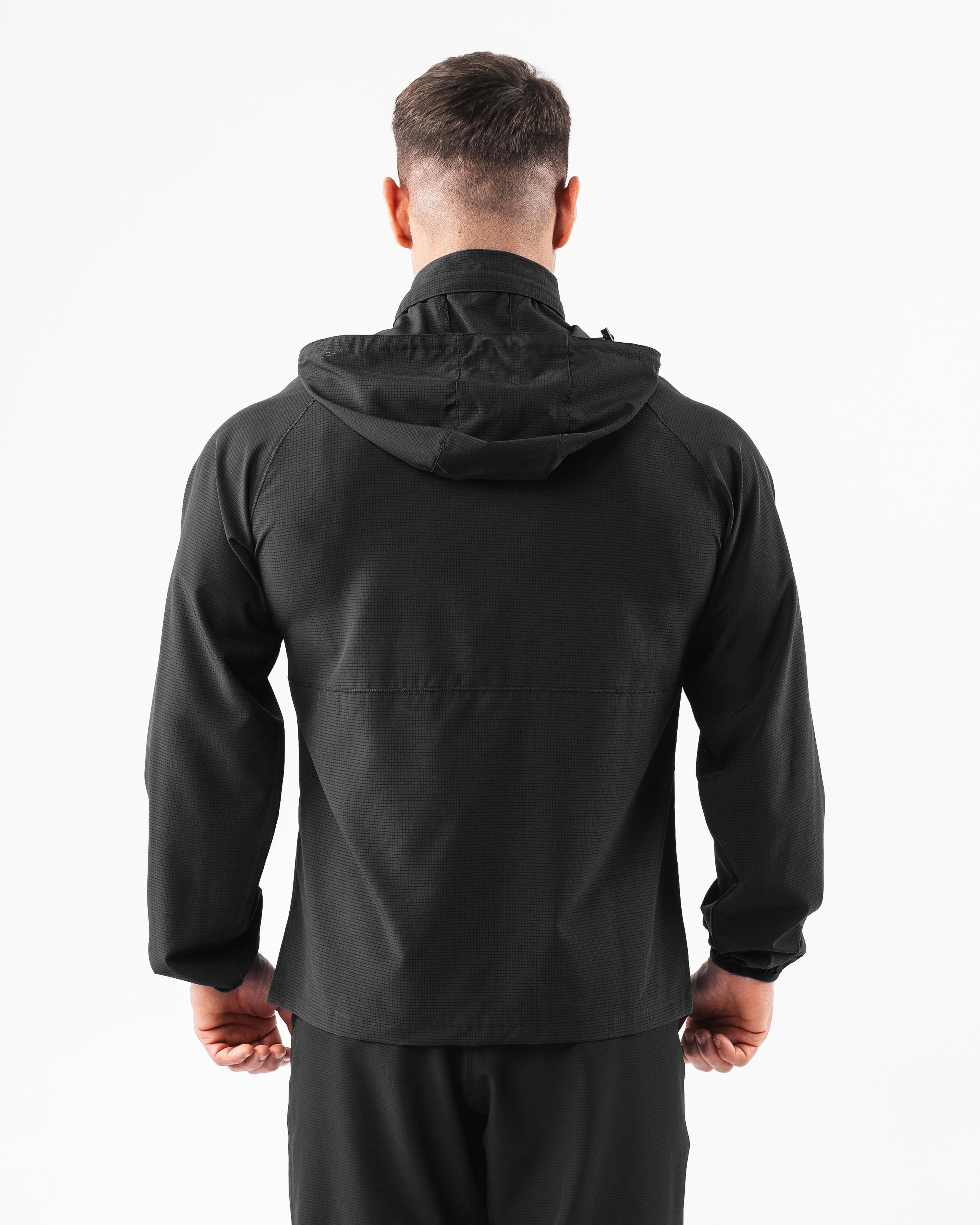 Infinity Tech Jacket - Black Alphalete Athletics