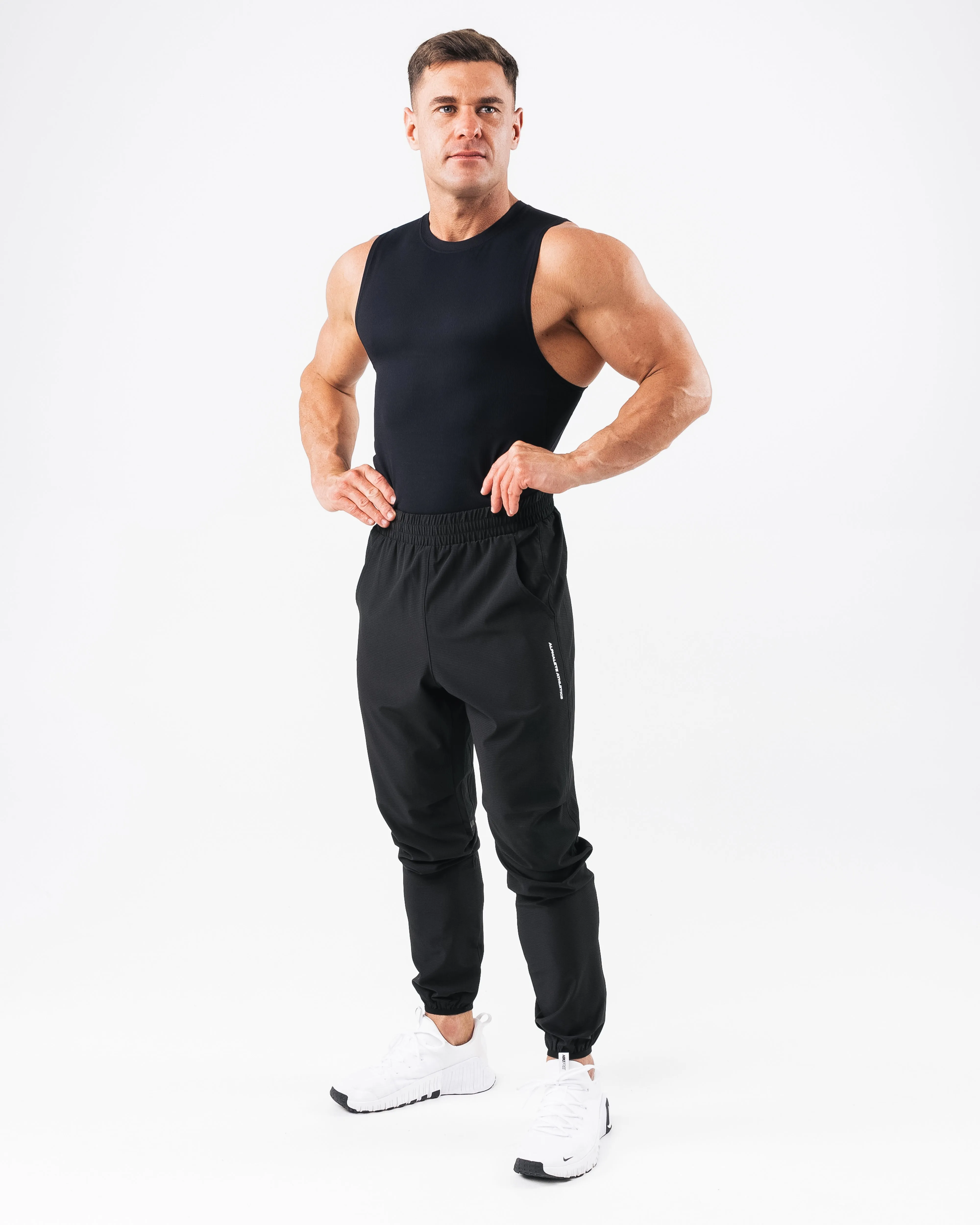 Infinity Tech Pant - Black Alphalete Athletics