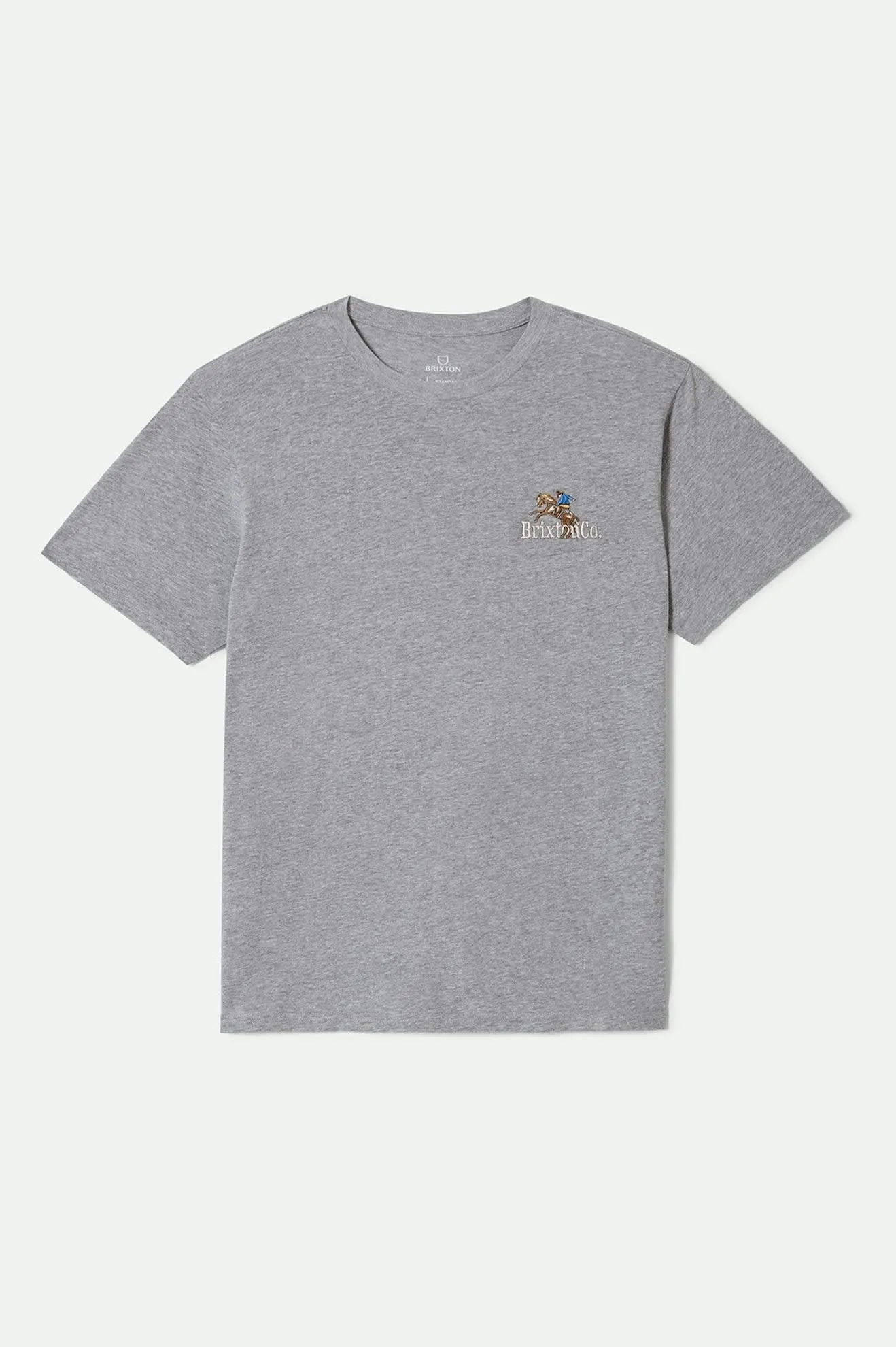 Inwood S/S Standard T-Shirt - Heather Grey Brixton