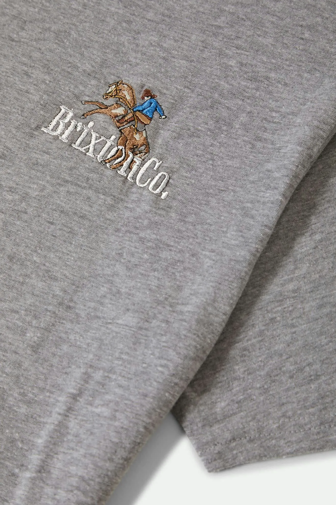 Inwood S/S Standard T-Shirt - Heather Grey Brixton