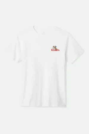 Inwood S/S Standard T-Shirt - White Brixton