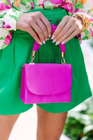 It's A Good Time Fuchsia Pink Purse