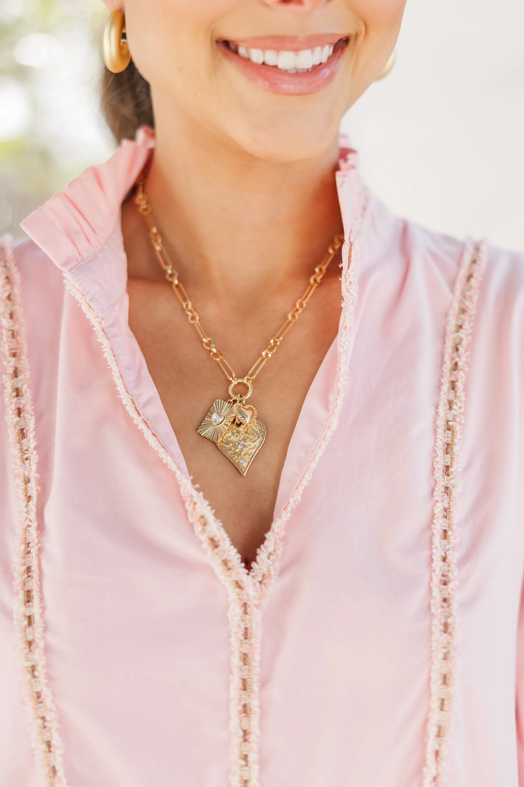 It's All Fair Gold Necklace