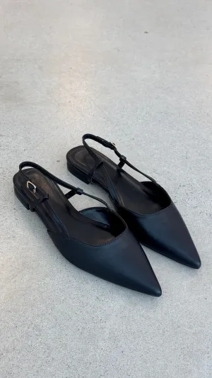 Iver Ballet Flats - Black Billy J