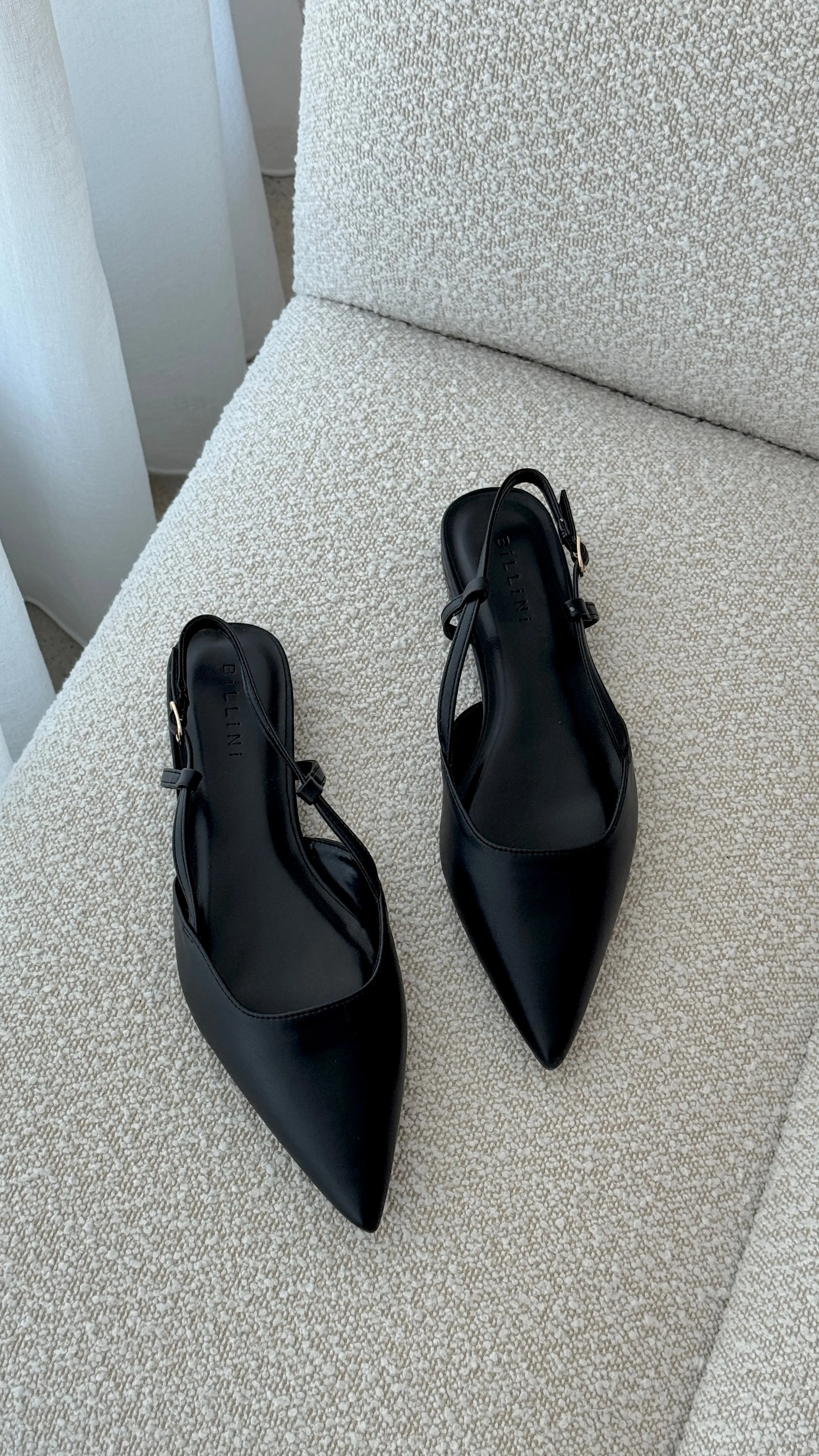 Iver Ballet Flats - Black Billy J