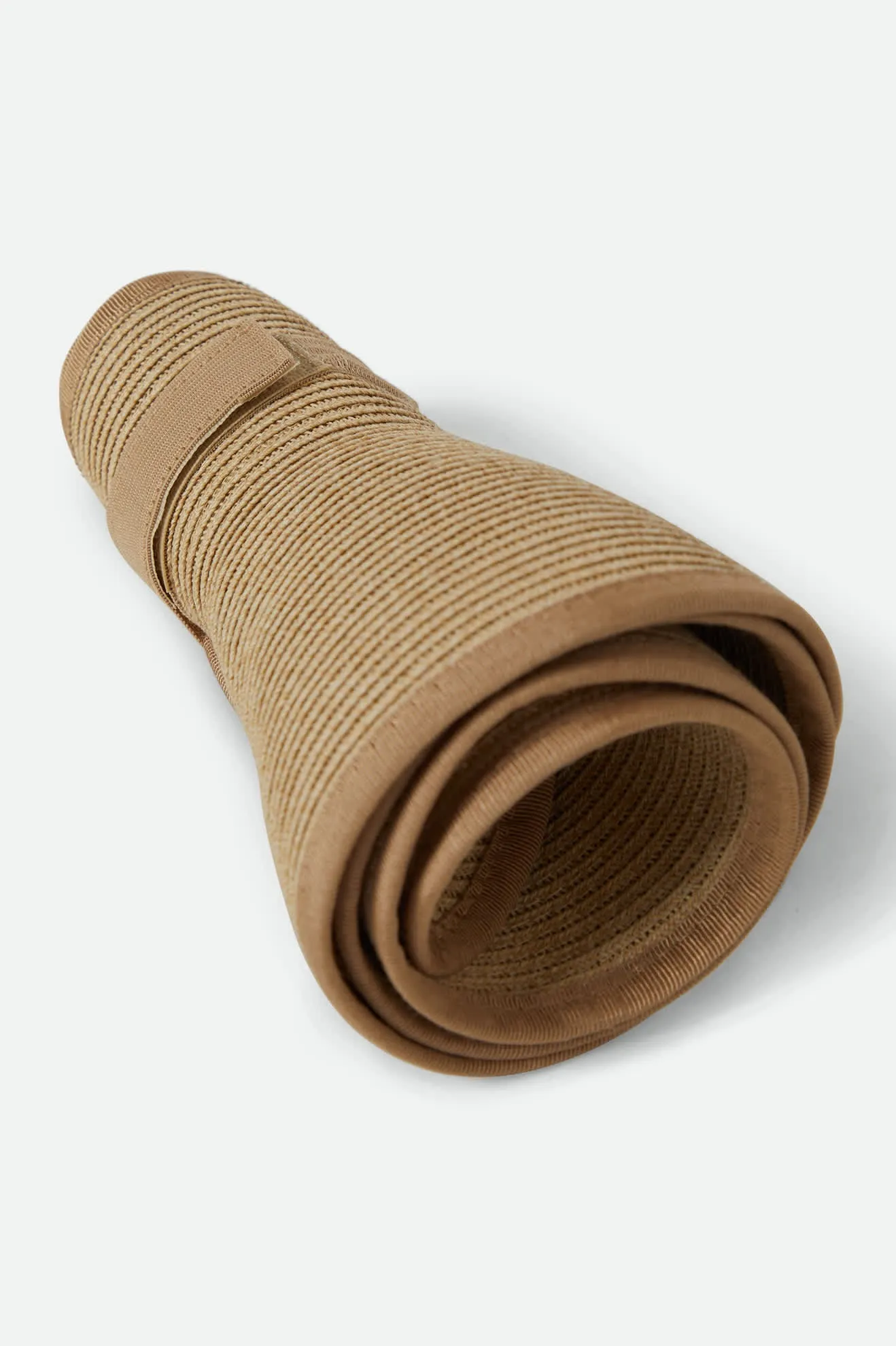 Ivy Packable Straw Visor - Tan Brixton