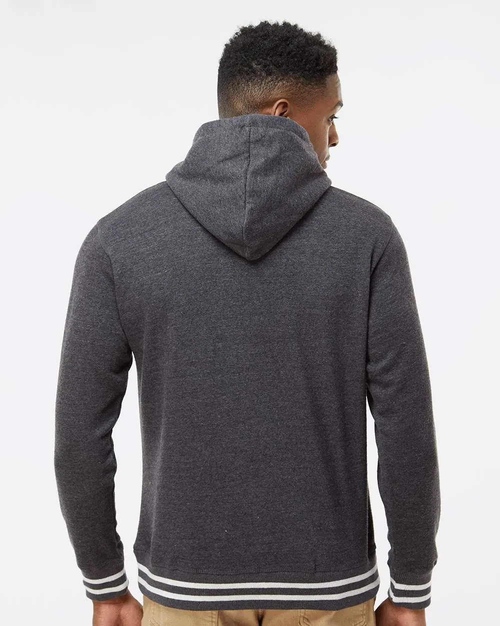 J America Relay Fleece Hooded Sweatshirt