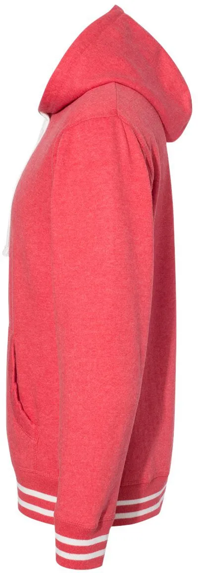 J America Relay Fleece Hooded Sweatshirt
