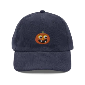 Jack-O-Lantern Corduroy Hat