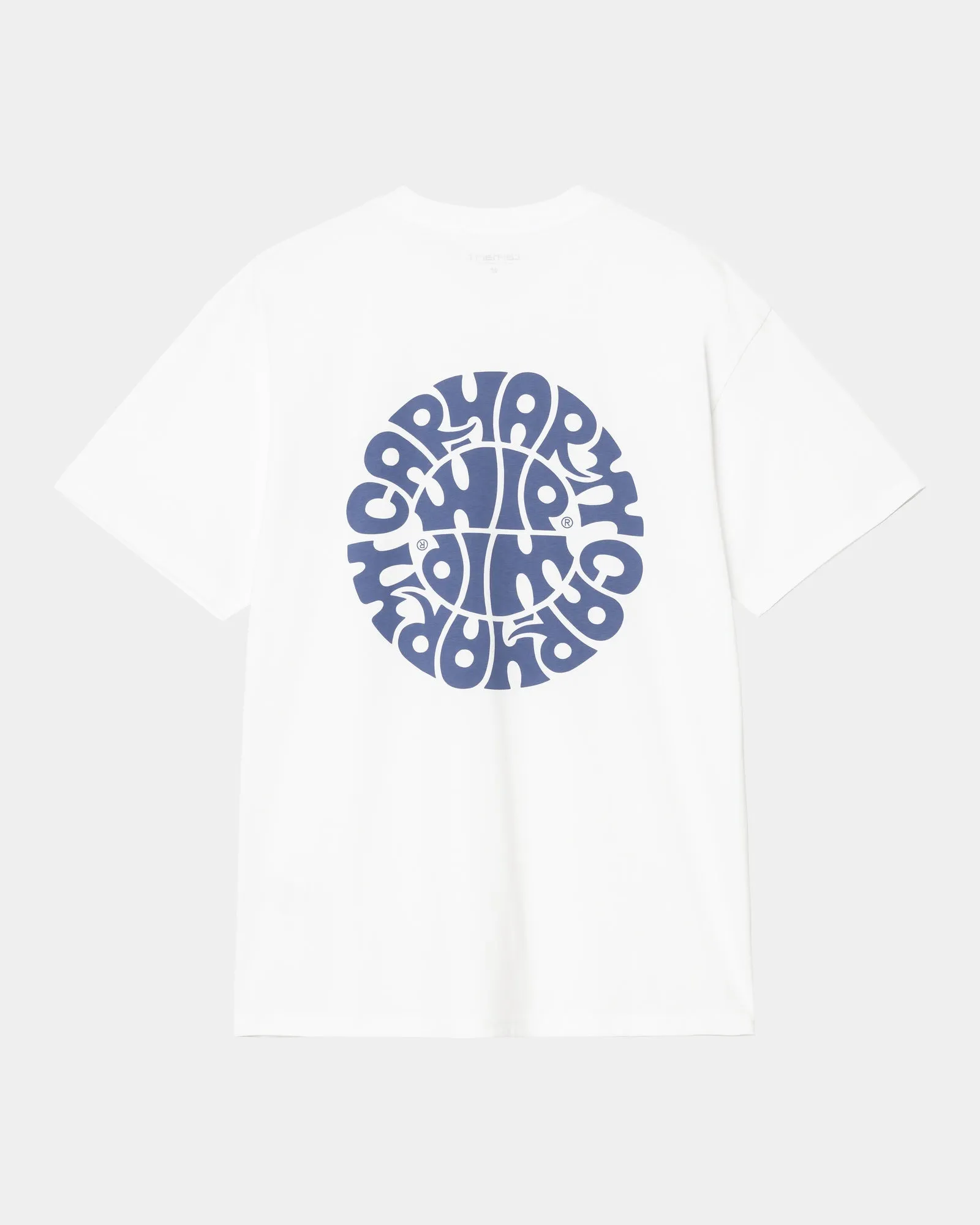 Jazzy T-Shirt | White / Blue Iris Carhartt WIP