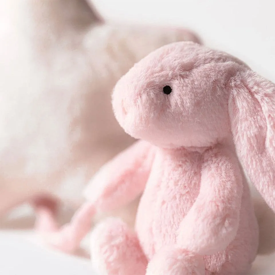 Jellycat Bashful Pink Bunny Musical Pull