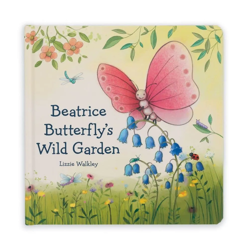 Jellycat In the Wild Garden Butterfly Book