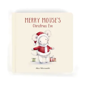 Jellycat Merry Mouse's Christmas Eve Book