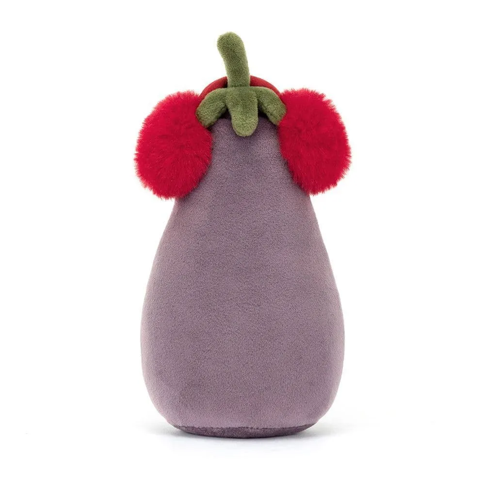 Jellycat Vivacious Red Toastie Aubergine