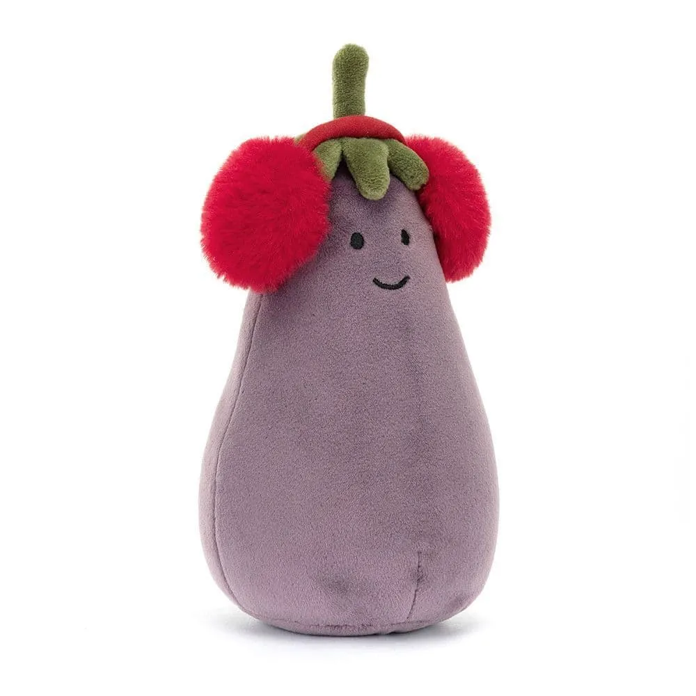 Jellycat Vivacious Red Toastie Aubergine