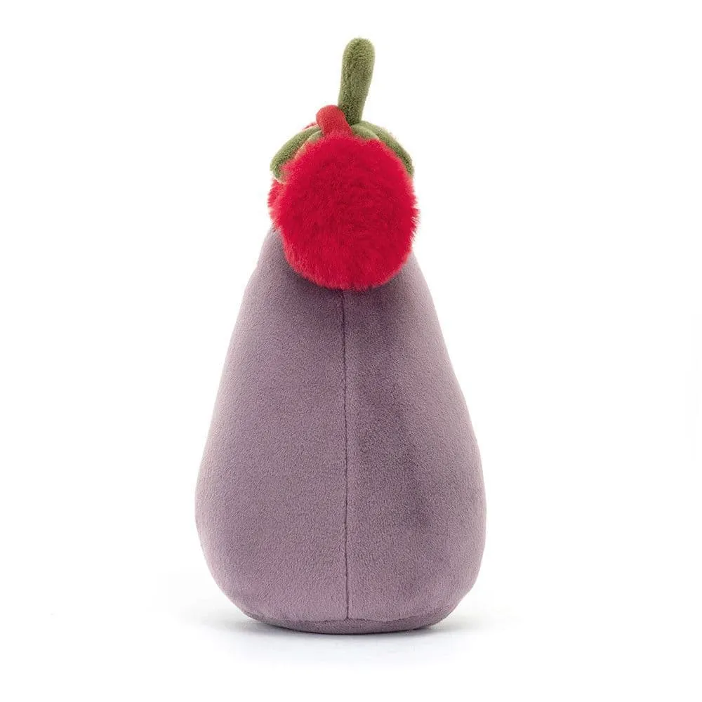 Jellycat Vivacious Red Toastie Aubergine