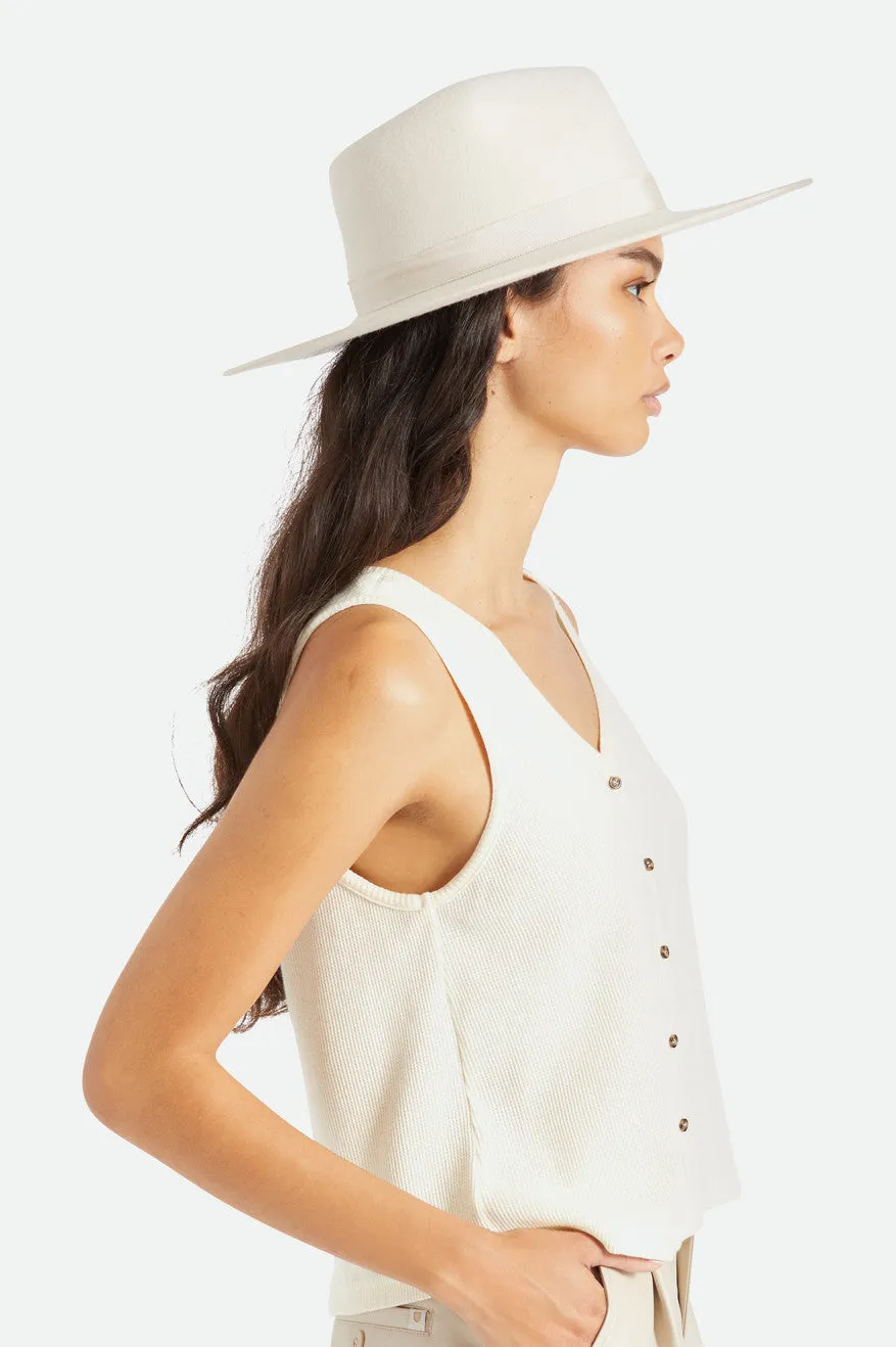 Jo Rancher Hat - Dove Brixton