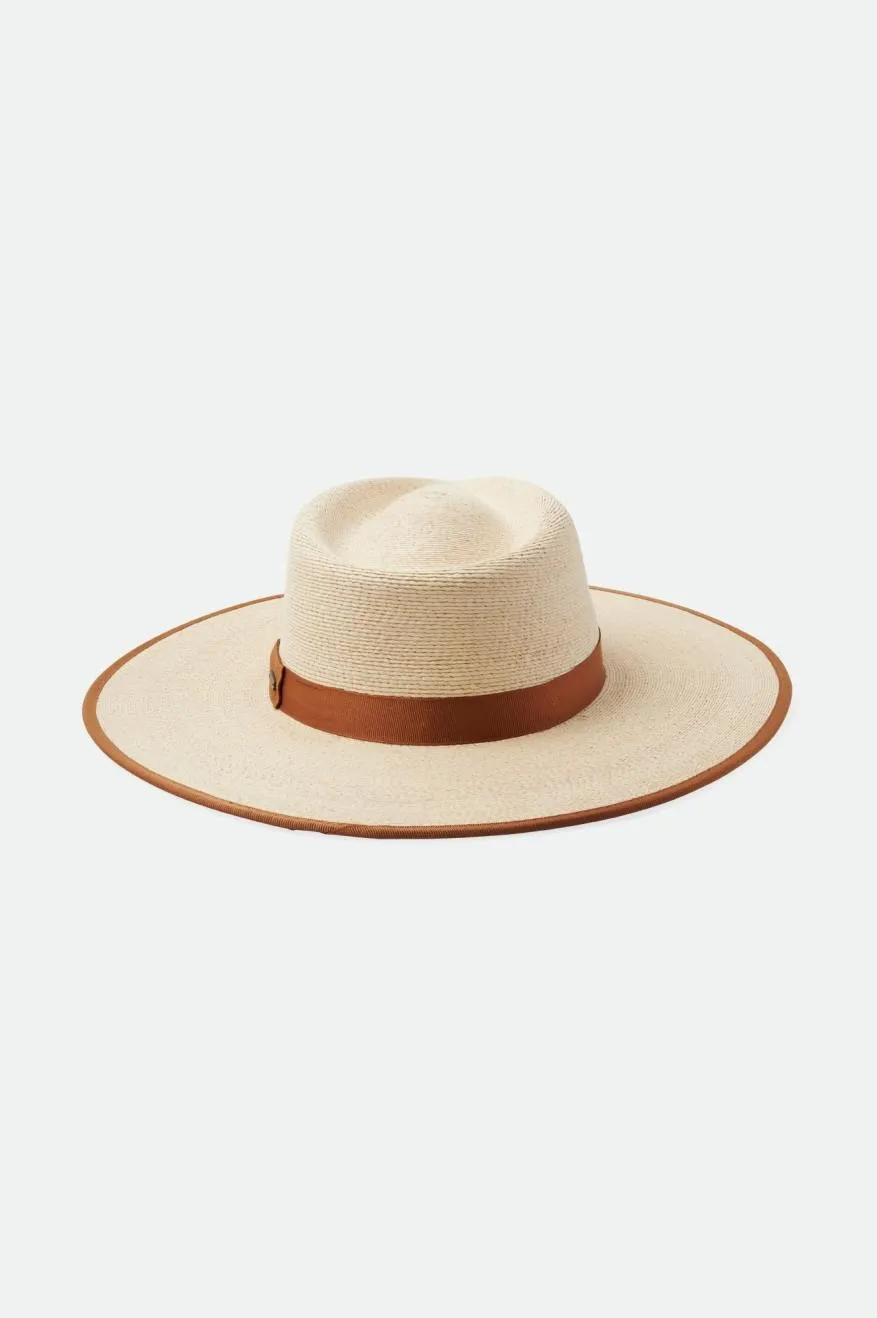 Jo Straw Rancher Hat Limited - Natural Brixton