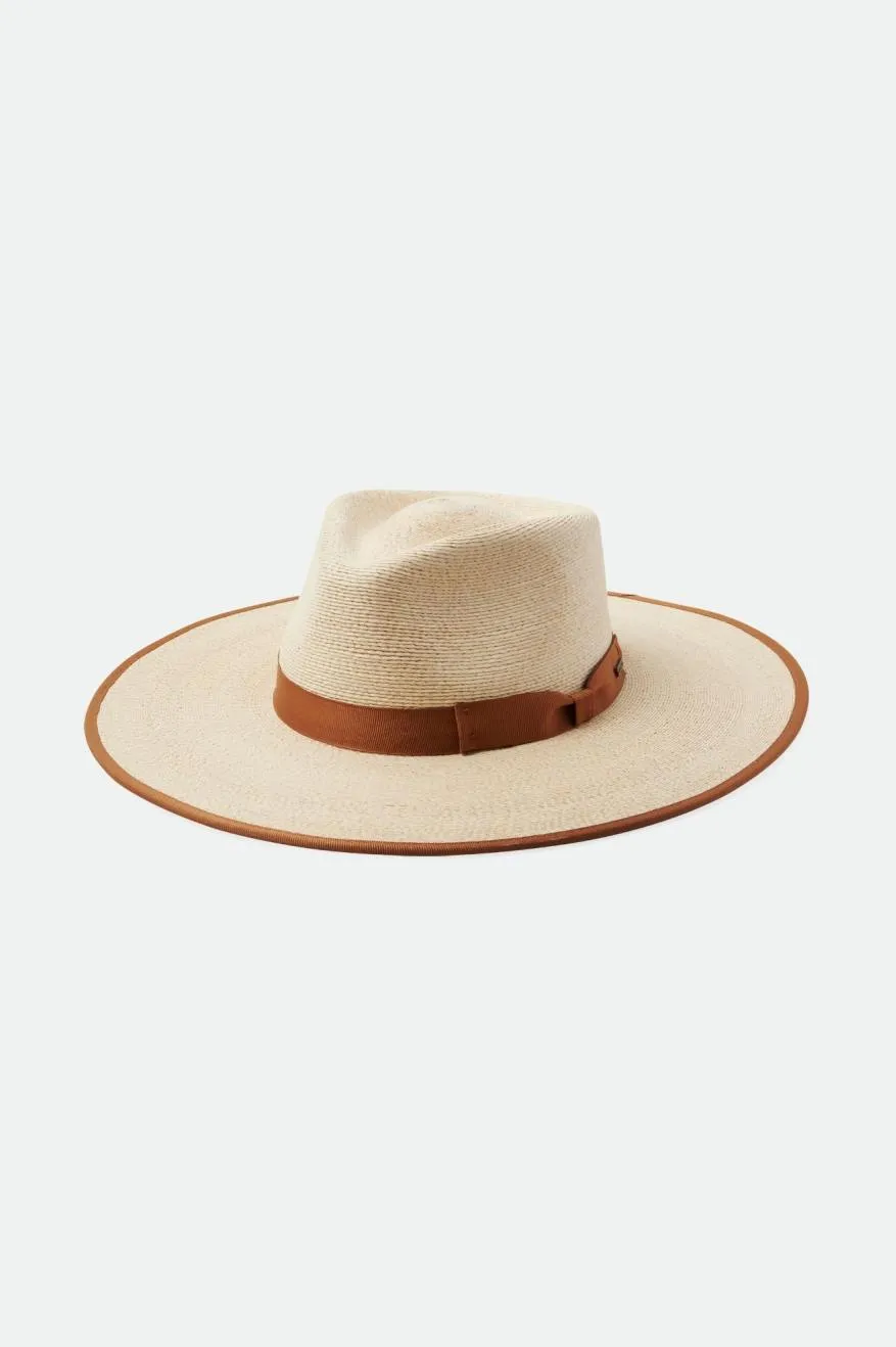 Jo Straw Rancher Hat Limited - Natural Brixton