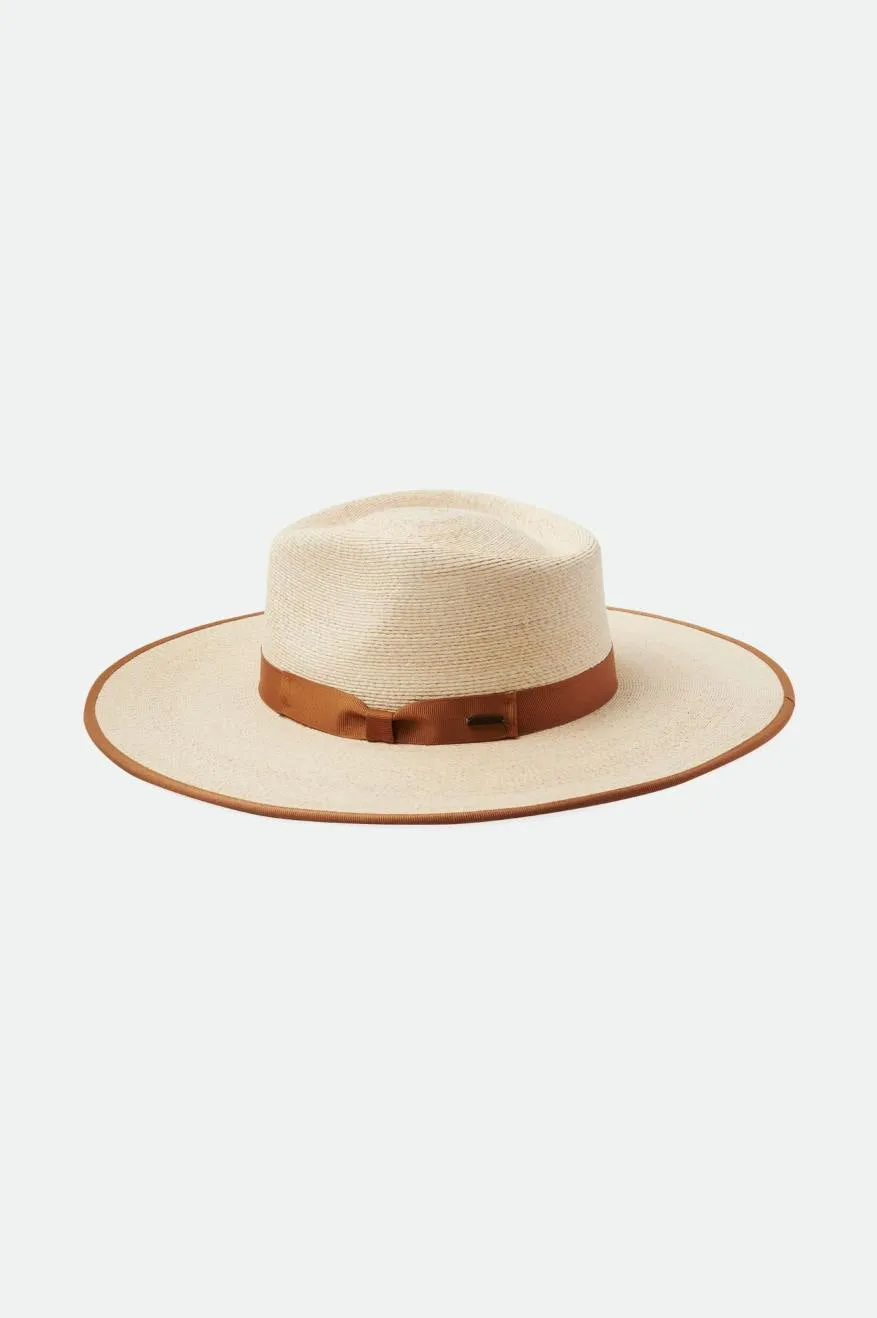 Jo Straw Rancher Hat Limited - Natural Brixton