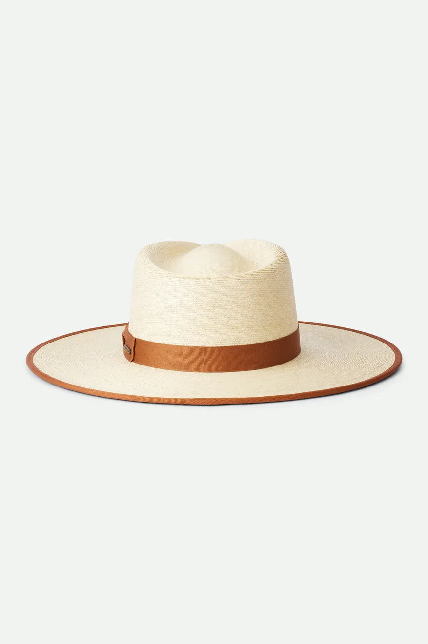 Jo Straw Rancher Hat - Natural Brixton
