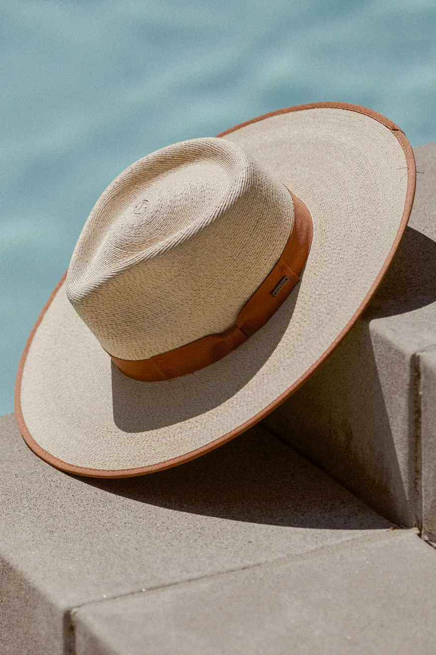 Jo Straw Rancher Hat - Natural Brixton