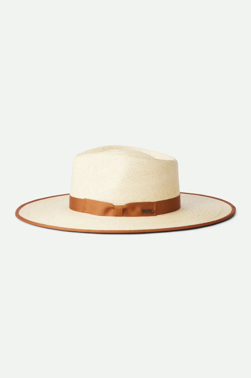 Jo Straw Rancher Hat - Natural Brixton