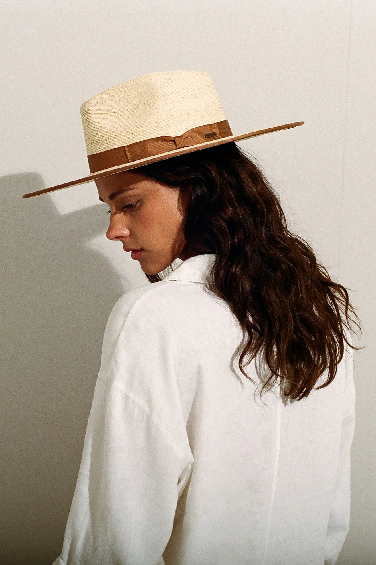 Jo Straw Rancher Hat - Natural Brixton