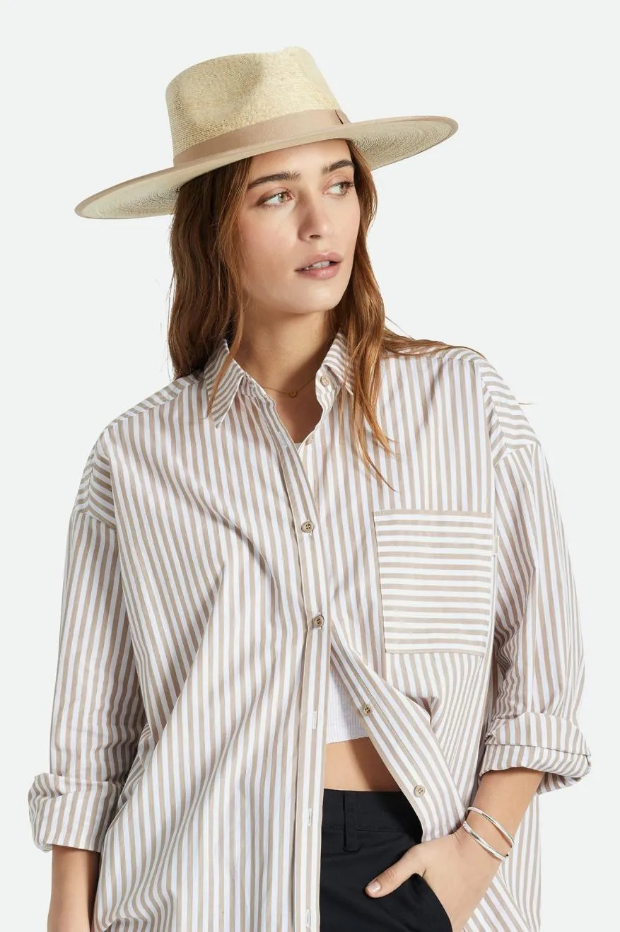 Jo Straw Rancher Limited - Natural/Natural Brixton